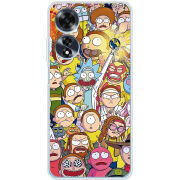 Чехол BoxFace OPPO A60 Rick and Morty