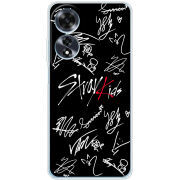 Чехол BoxFace OPPO A60 Stray Kids автограф