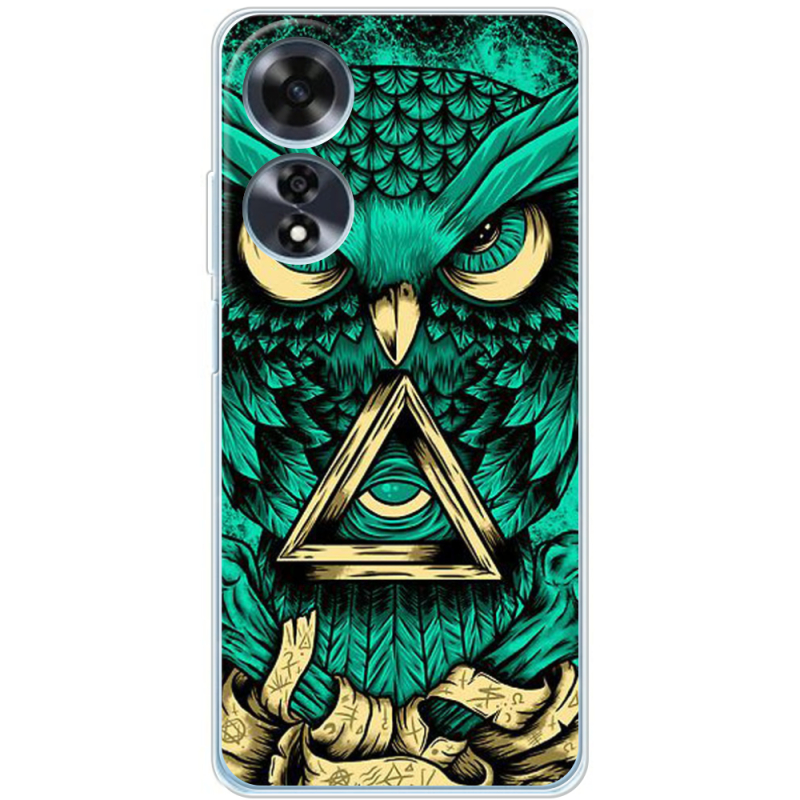 Чехол BoxFace OPPO A60 Masonic Owl