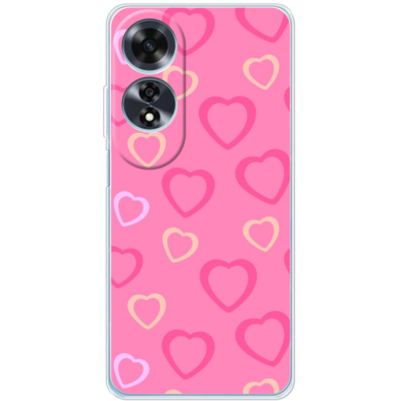 Чехол BoxFace OPPO A60 Sugar Hearts