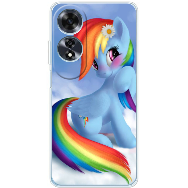 Чехол BoxFace OPPO A60 My Little Pony Rainbow Dash