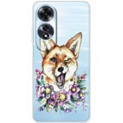 Прозрачный чехол BoxFace OPPO A60 Winking Fox