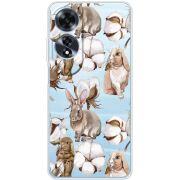 Прозрачный чехол BoxFace OPPO A60 Cotton and Rabbits