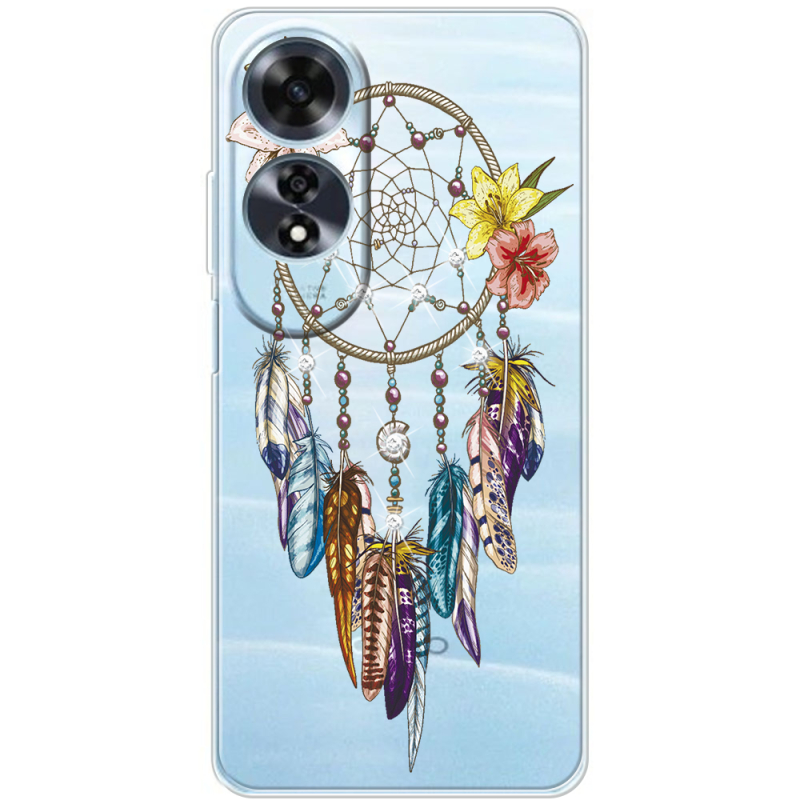 Чехол со стразами OPPO A60 Dreamcatcher