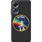 Черный чехол BoxFace OPPO A60 NASA