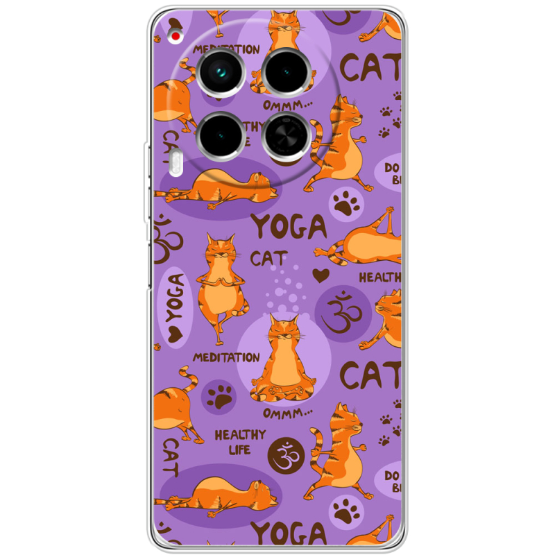 Чехол BoxFace Tecno Camon 30 Yoga Cat