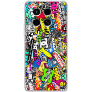 Чехол BoxFace Tecno Camon 30 Multicolored Inscriptions