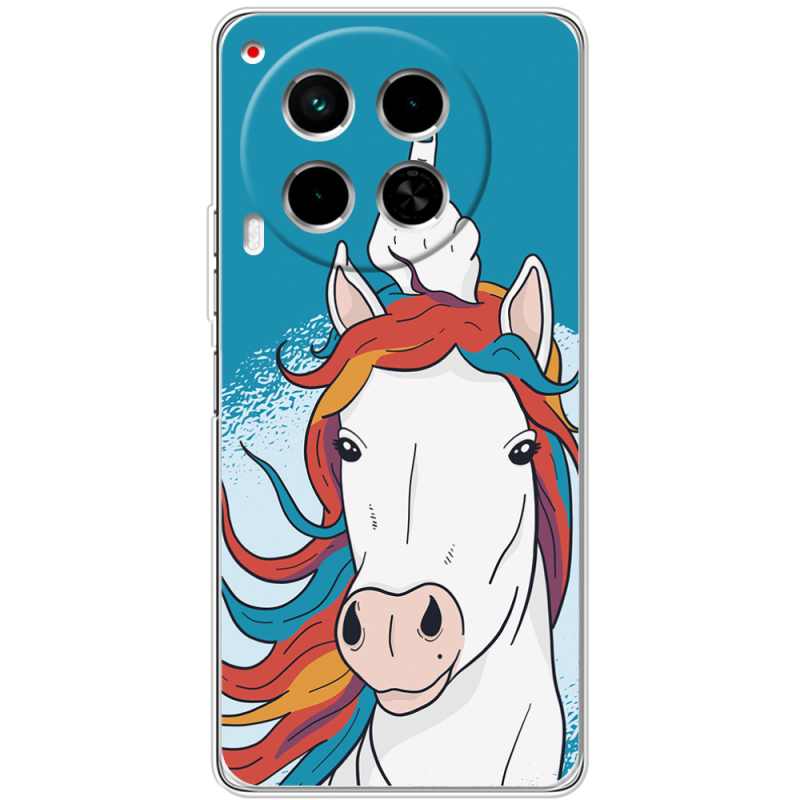 Чехол BoxFace Tecno Camon 30 Fuck Unicorn