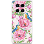 Чехол BoxFace Tecno Camon 30 Birds and Flowers