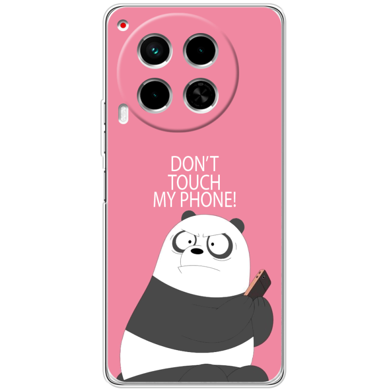 Чехол BoxFace Tecno Camon 30 Dont Touch My Phone Panda