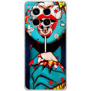 Чехол BoxFace Tecno Camon 30 Girl Pop Art