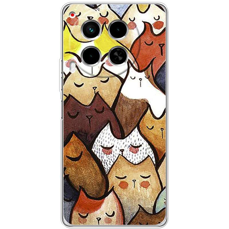 Чехол BoxFace Tecno Camon 30 Sleepy Cats