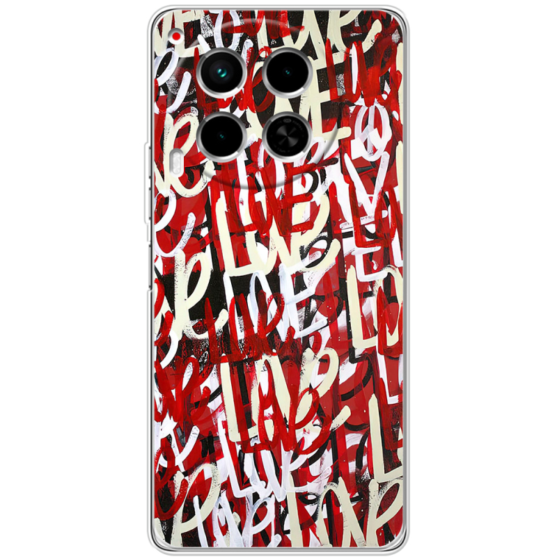 Чехол BoxFace Tecno Camon 30 Love Graffiti