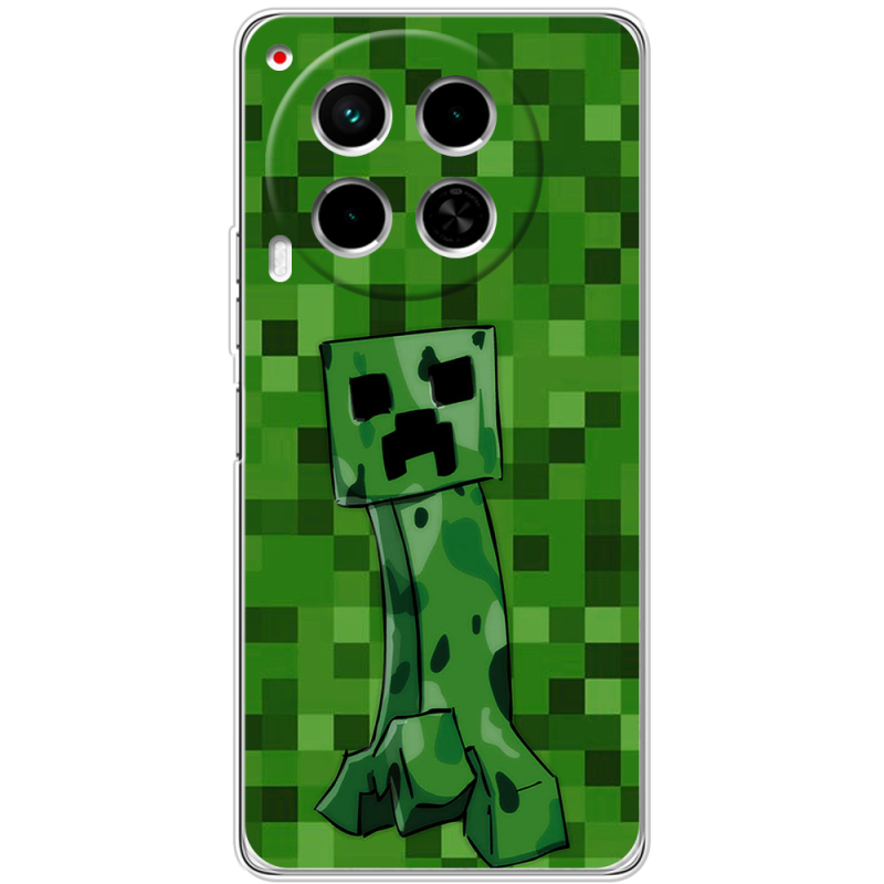 Чехол BoxFace Tecno Camon 30 Minecraft Creeper