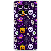 Чехол BoxFace Tecno Camon 30 Halloween Purple Mood