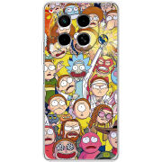 Чехол BoxFace Tecno Camon 30 Rick and Morty