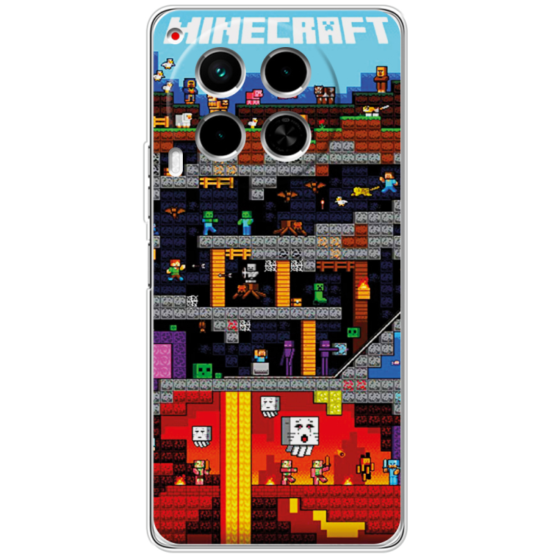 Чехол BoxFace Tecno Camon 30 Minecraft Lode Runner