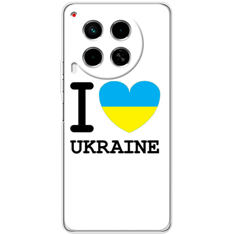 Чехол BoxFace Tecno Camon 30 I love Ukraine