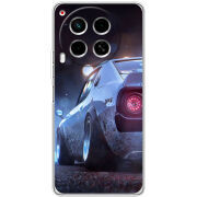 Чехол BoxFace Tecno Camon 30 Silver Car