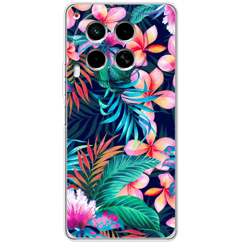 Чехол BoxFace Tecno Camon 30 flowers in the tropics