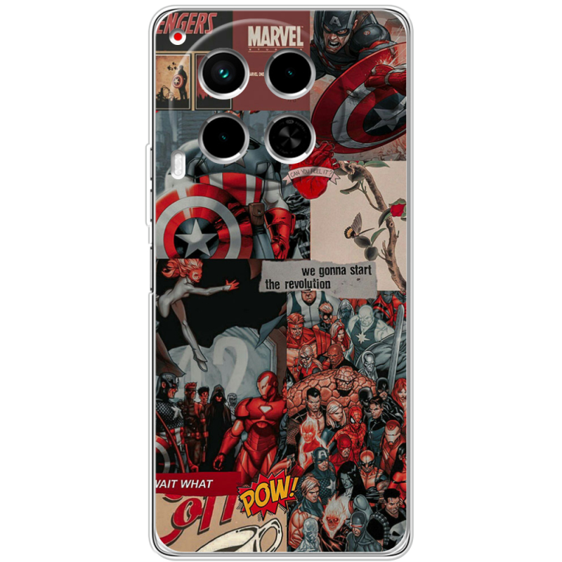 Чехол BoxFace Tecno Camon 30 Marvel Avengers