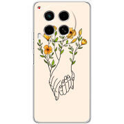 Чехол BoxFace Tecno Camon 30 Flower Hands