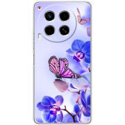 Чехол BoxFace Tecno Camon 30 Orchids and Butterflies