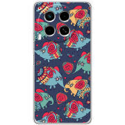 Чехол BoxFace Tecno Camon 30 Flying Elephants