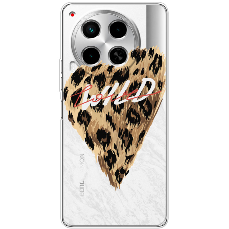 Прозрачный чехол BoxFace Tecno Camon 30 Wild Love