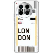 Прозрачный чехол BoxFace Tecno Camon 30 Ticket London