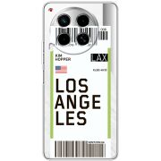 Прозрачный чехол BoxFace Tecno Camon 30 Ticket Los Angeles