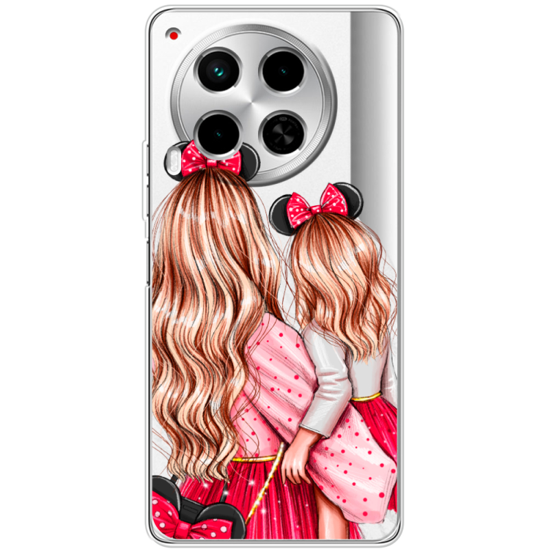 Прозрачный чехол BoxFace Tecno Camon 30 Mouse Girls