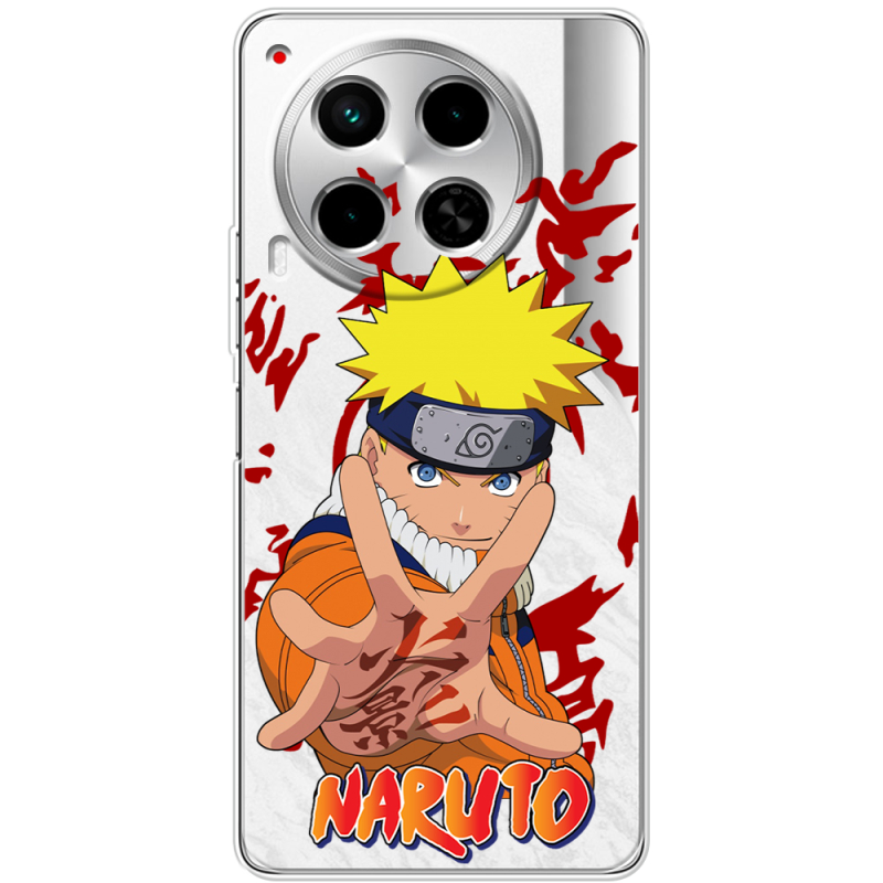 Прозрачный чехол BoxFace Tecno Camon 30 Naruto