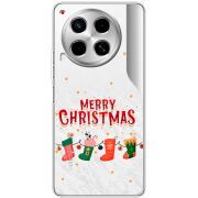 Прозрачный чехол BoxFace Tecno Camon 30 Merry Christmas