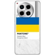 Прозрачный чехол BoxFace Tecno Camon 30 Pantone вільний синій