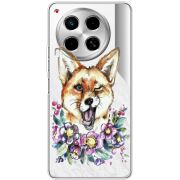 Прозрачный чехол BoxFace Tecno Camon 30 Winking Fox