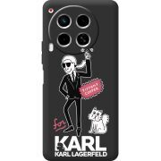 Черный чехол BoxFace Tecno Camon 30 For Karl