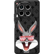 Черный чехол BoxFace Tecno Camon 30 looney bunny