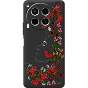 Черный чехол BoxFace Tecno Camon 30 3D Ukrainian Muse