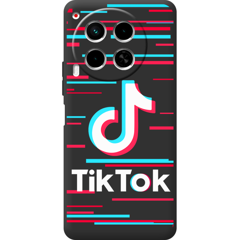 Черный чехол BoxFace Tecno Camon 30 Tik Tok