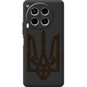 Черный чехол BoxFace Tecno Camon 30 Ukrainian Trident