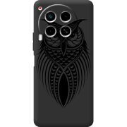 Черный чехол BoxFace Tecno Camon 30 Owl