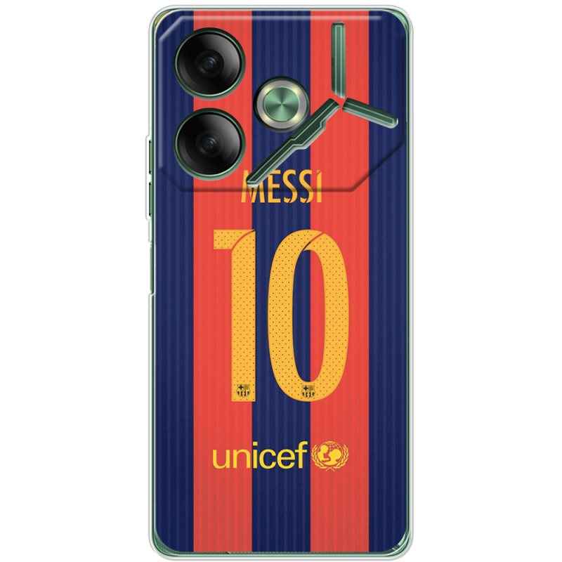 Чехол BoxFace Tecno POVA 6 Messi 10