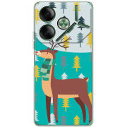 Чехол BoxFace Tecno POVA 6 Foresty Deer