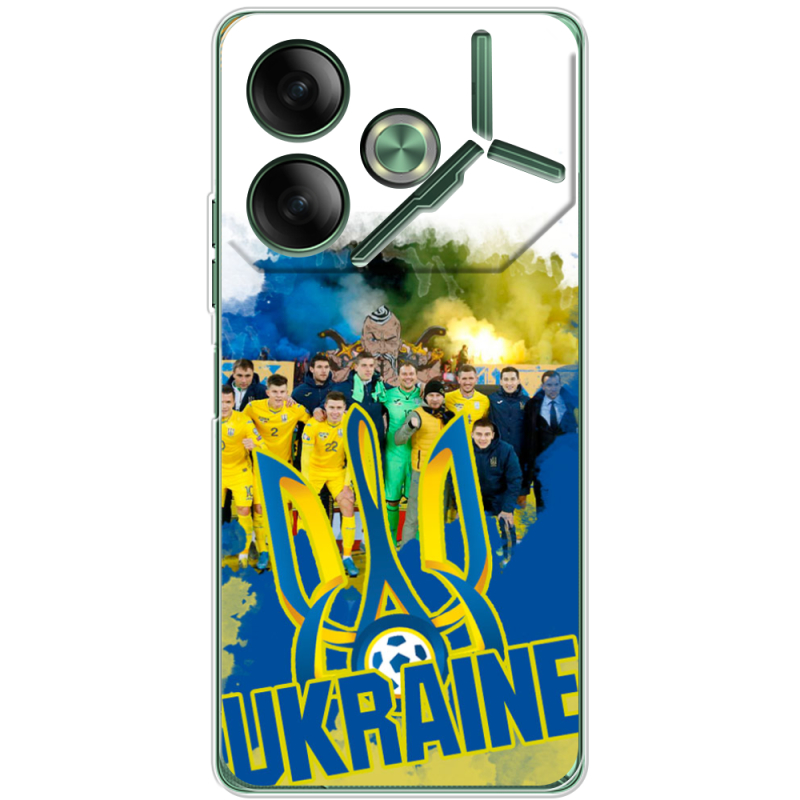 Чехол BoxFace Tecno POVA 6 Ukraine national team