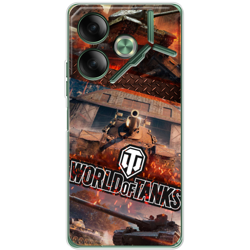 Чехол BoxFace Tecno POVA 6 World Of Tanks