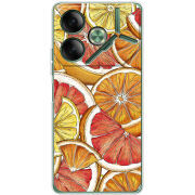 Чехол BoxFace Tecno POVA 6 Citrus Pattern