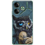 Чехол BoxFace Tecno POVA 6 Owl Woman