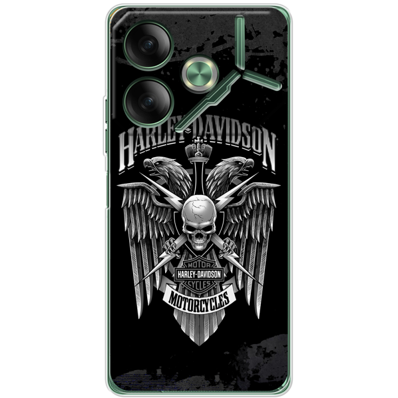 Чехол BoxFace Tecno POVA 6 Harley Davidson