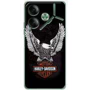 Чехол BoxFace Tecno POVA 6 Harley Davidson and eagle